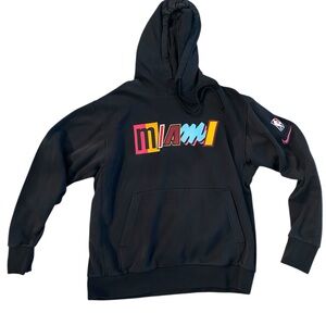 NBA MIAMI HEAT Black Nike Hoodie